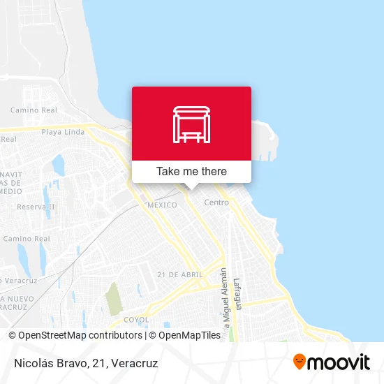 Mapa de Nicolás Bravo, 21