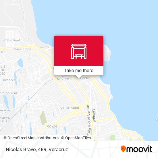 Nicolás Bravo, 489 map