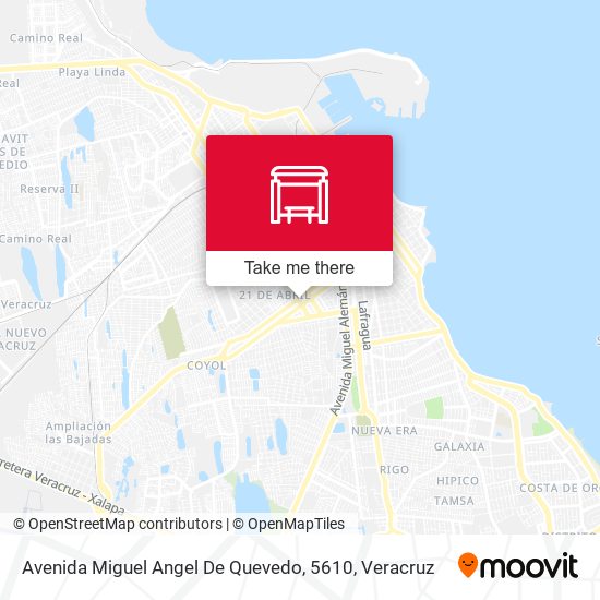 Avenida Miguel Angel De Quevedo, 5610 map