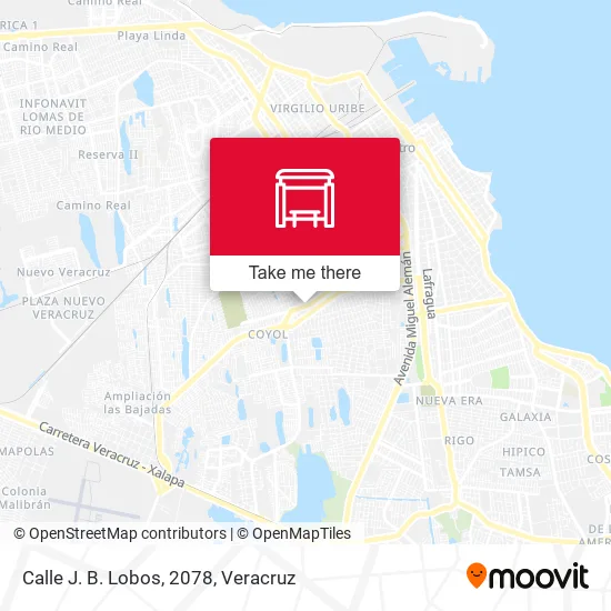 Mapa de Calle J. B. Lobos, 2078