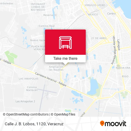 Mapa de Calle J. B. Lobos, 1120