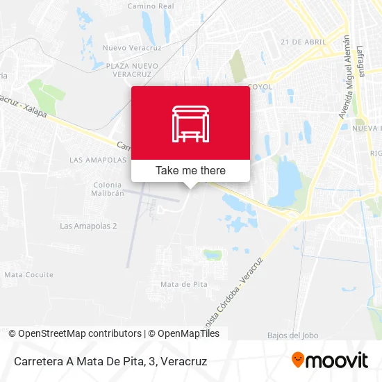 Mapa de Carretera A Mata De Pita, 3
