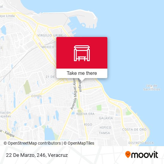 Mapa de 22 De Marzo, 246