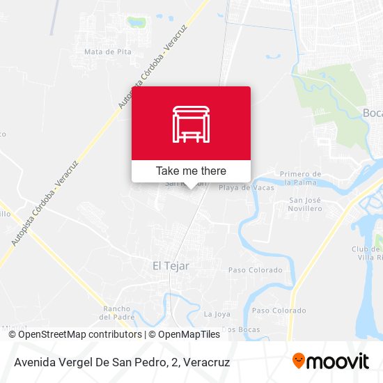 Mapa de Avenida Vergel De San Pedro, 2