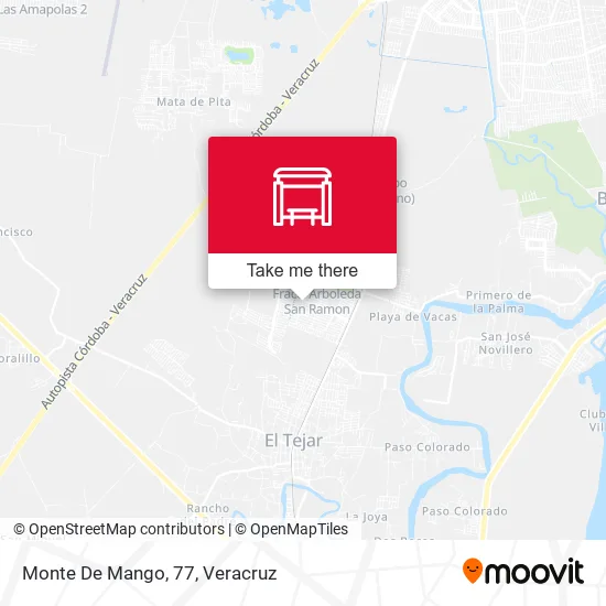 Mapa de Monte De Mango, 77