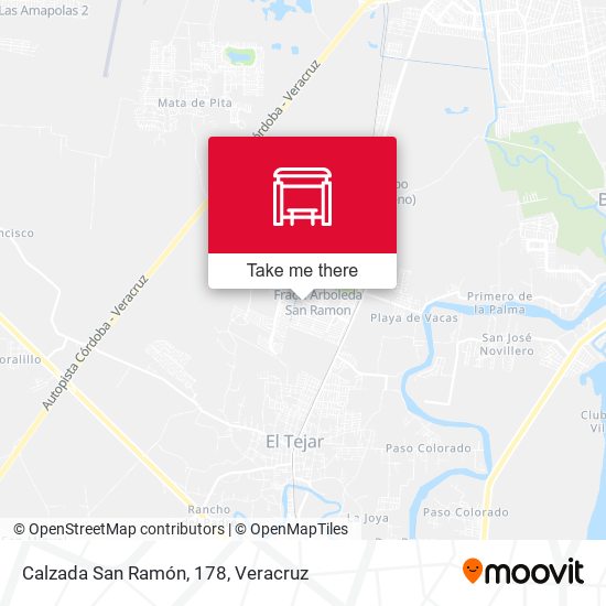 Calzada San Ramón, 178 map
