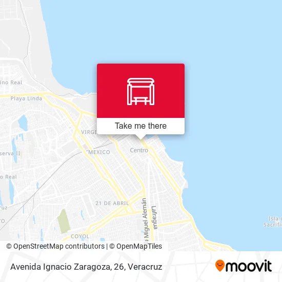 Mapa de Avenida Ignacio Zaragoza, 26
