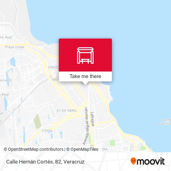 Mapa de Calle Hernán Cortés, 82