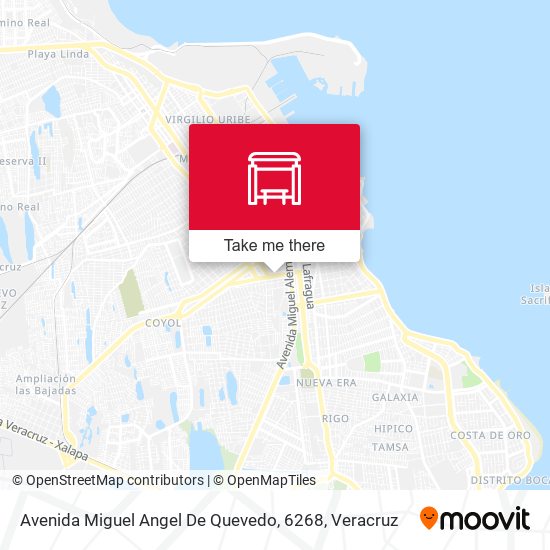 Avenida Miguel Angel De Quevedo, 6268 map