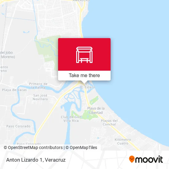 Mapa de Anton Lizardo 1