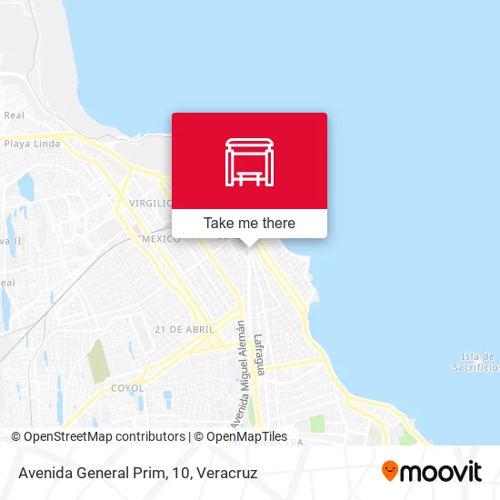 Mapa de Avenida General Prim, 10
