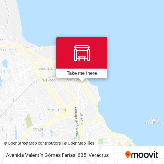 Avenida Valentín Gómez Farías, 635 map