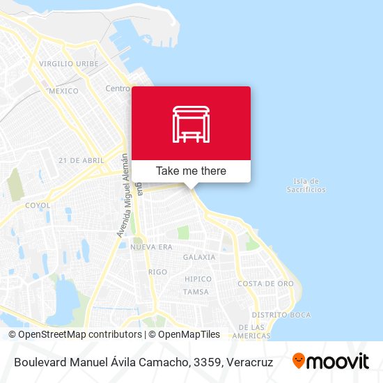 Mapa de Boulevard Manuel Ávila Camacho, 3359