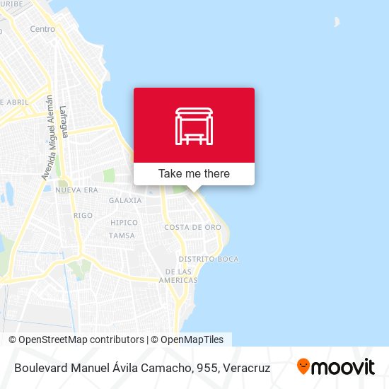 Boulevard Manuel Ávila Camacho, 955 map