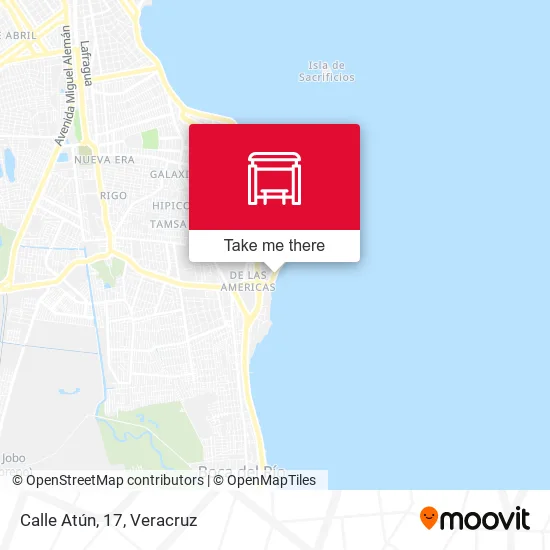 Mapa de Calle Atún, 17