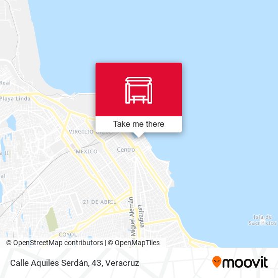 Calle Aquiles Serdán, 43 map
