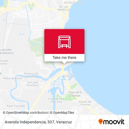 Mapa de Avenida Independencia, 507