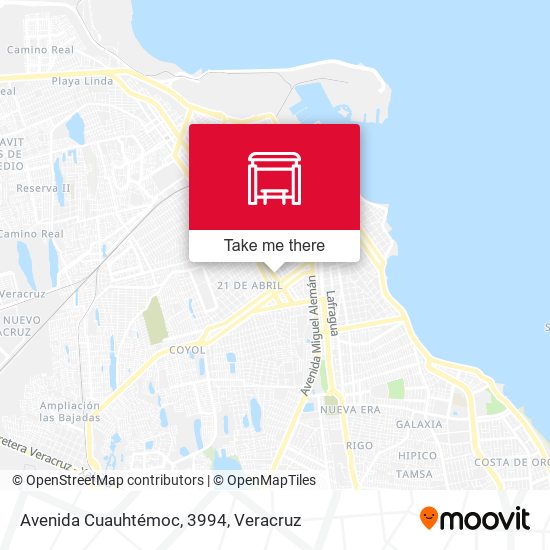 Mapa de Avenida Cuauhtémoc, 3994