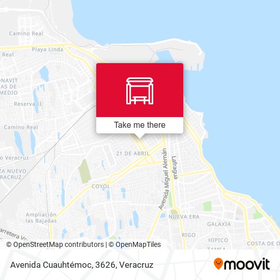 Mapa de Avenida Cuauhtémoc, 3626
