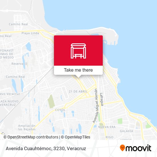 Avenida Cuauhtémoc, 3230 map