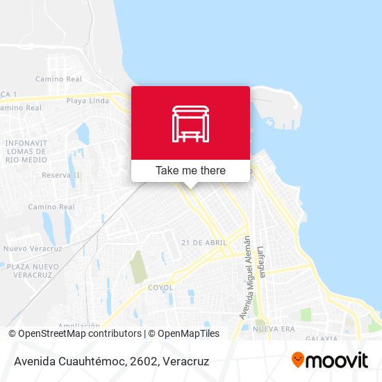 Avenida Cuauhtémoc, 2602 map