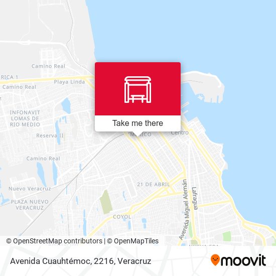 Avenida Cuauhtémoc, 2216 map