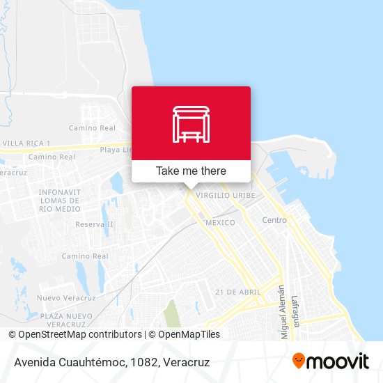 Avenida Cuauhtémoc, 1082 map