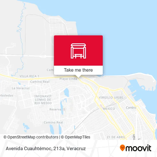 Mapa de Avenida Cuauhtémoc, 213a