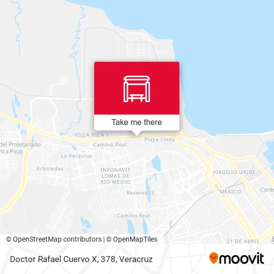 Mapa de Doctor Rafael Cuervo X, 378