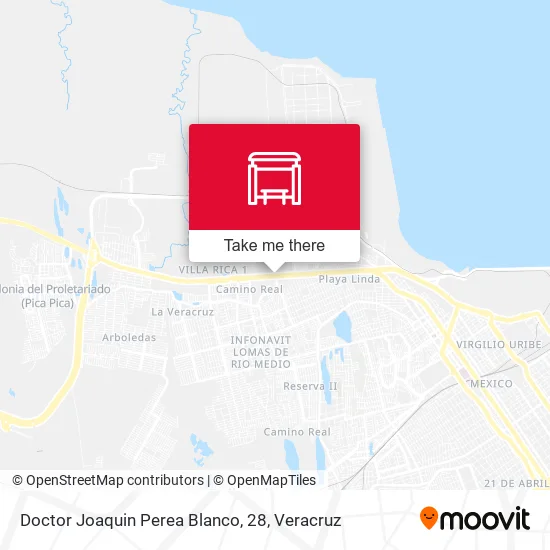 Mapa de Doctor Joaquin Perea Blanco, 28