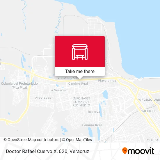 Mapa de Doctor Rafael Cuervo X, 620