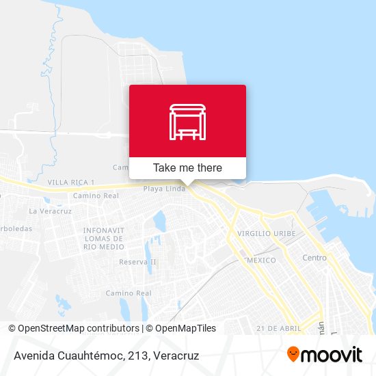 Avenida Cuauhtémoc, 213 map