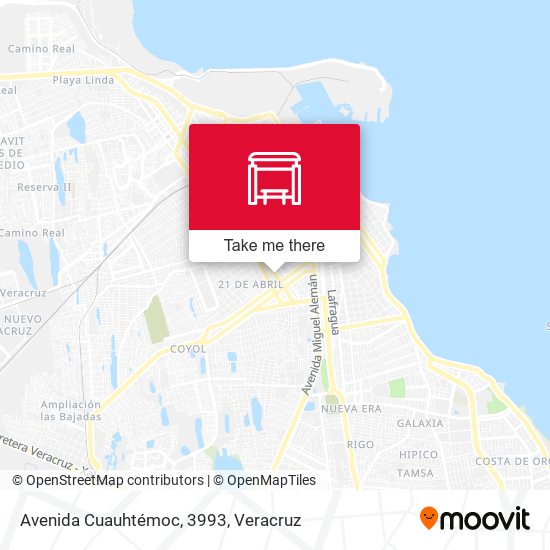 Avenida Cuauhtémoc, 3993 map