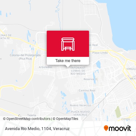 Avenida Río Medio, 1104 map