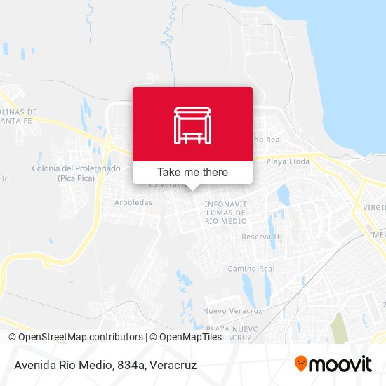 Avenida Río Medio, 834a map