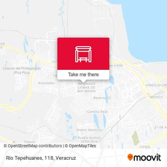 Río Tepehuanes, 118 map