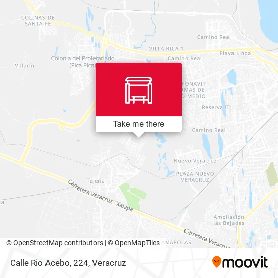Mapa de Calle Rio Acebo, 224