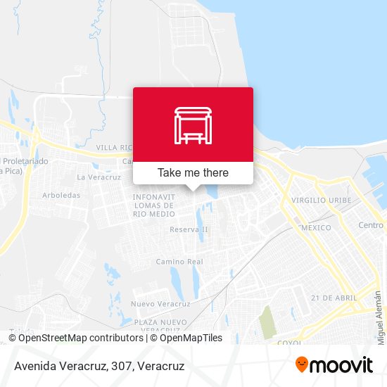 Avenida Veracruz, 307 map