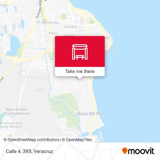 Mapa de Calle 4, 385