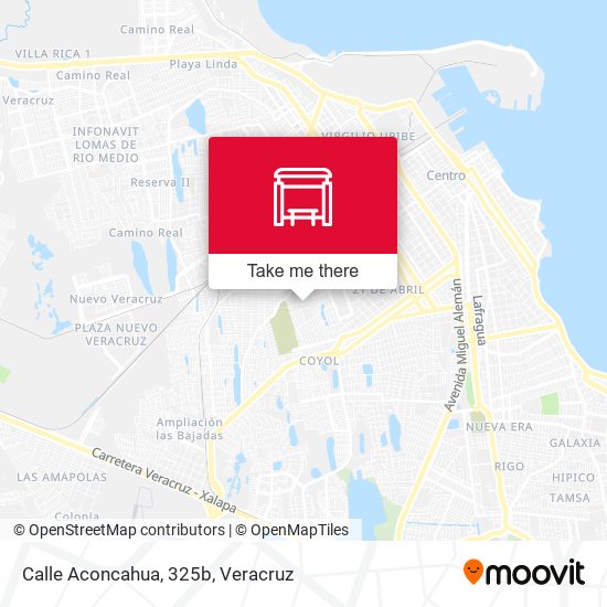 Mapa de Calle Aconcahua, 325b