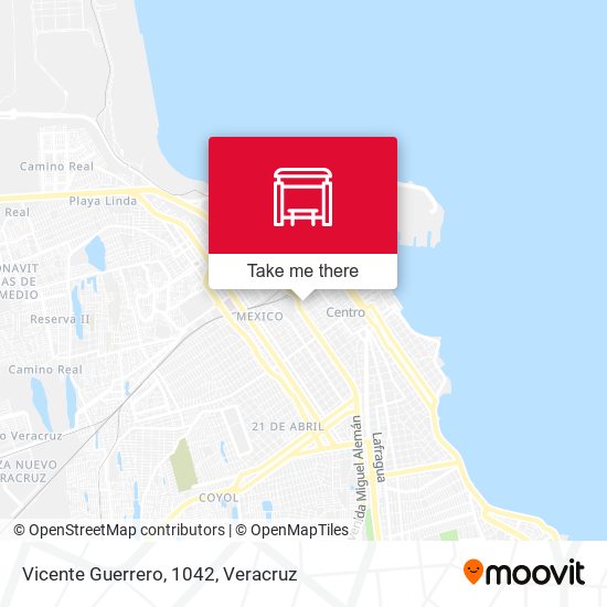 Vicente Guerrero, 1042 map