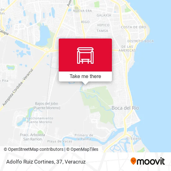 Mapa de Adolfo Ruiz Cortines, 37