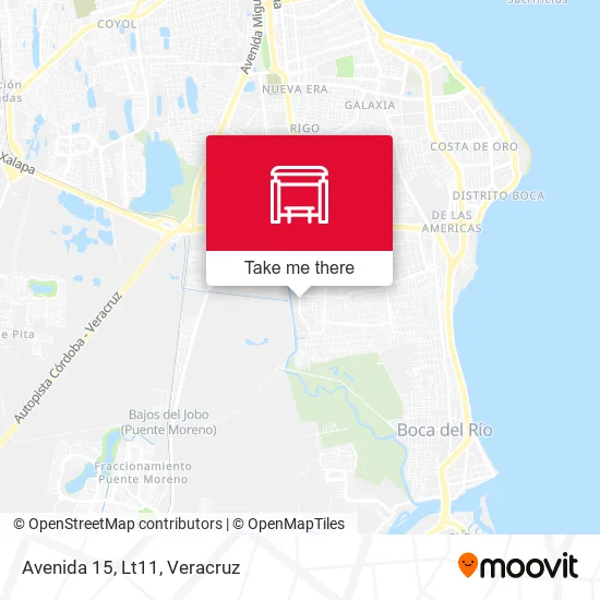 Mapa de Avenida 15, Lt11