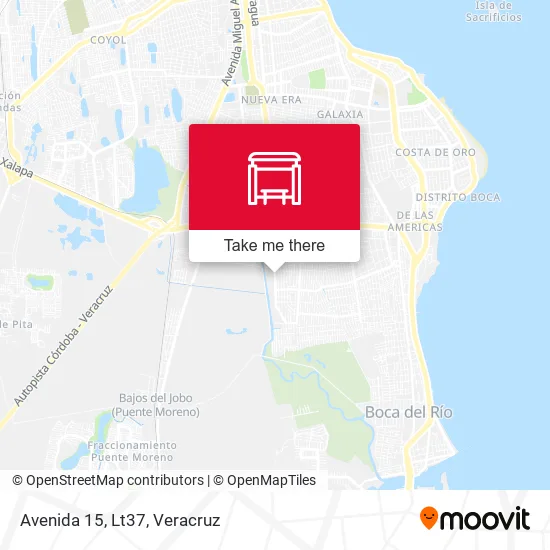 Mapa de Avenida 15, Lt37