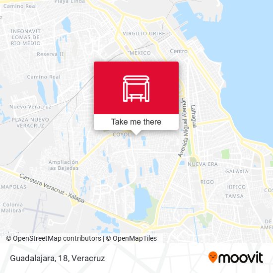 Mapa de Guadalajara, 18
