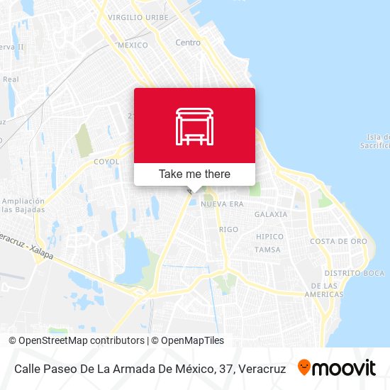 Mapa de Calle Paseo De La Armada De México, 37