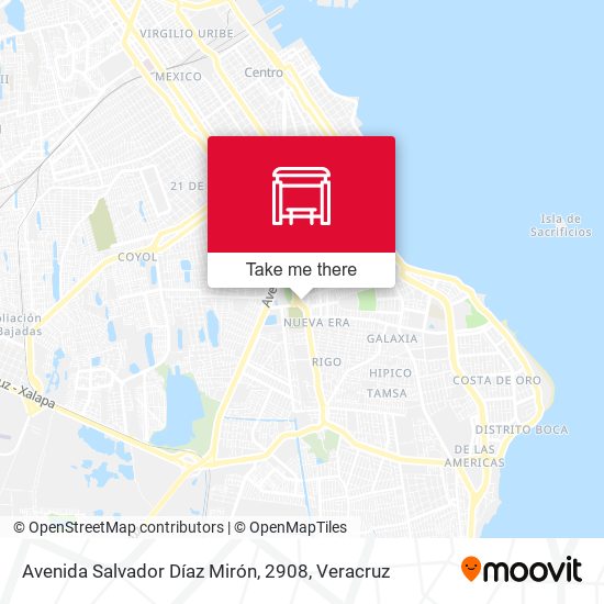 Mapa de Avenida Salvador Díaz Mirón, 2908