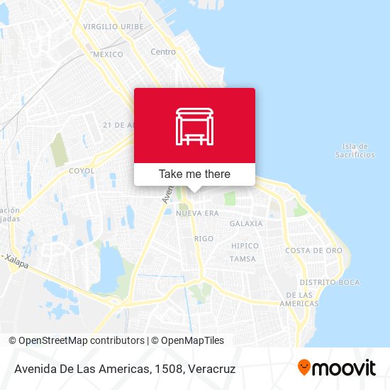 Avenida De Las Americas, 1508 map