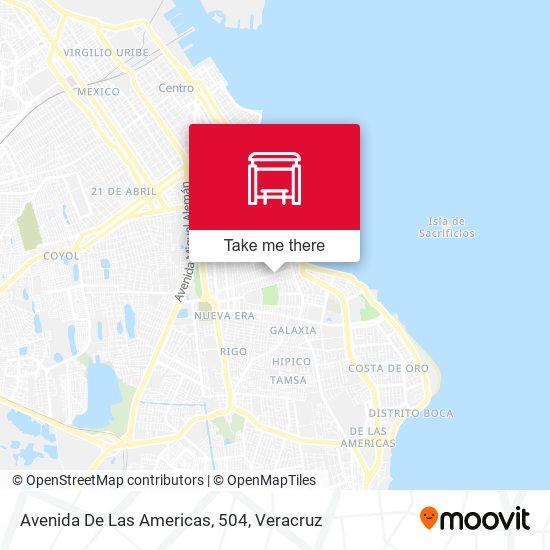 Avenida De Las Americas, 504 map