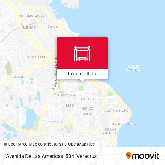 Mapa de Avenida De Las Americas, 504